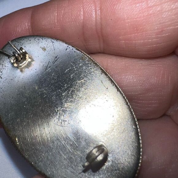 Vintage Micro Mosaic Brooch Made in Italy - Picture 9 of 13